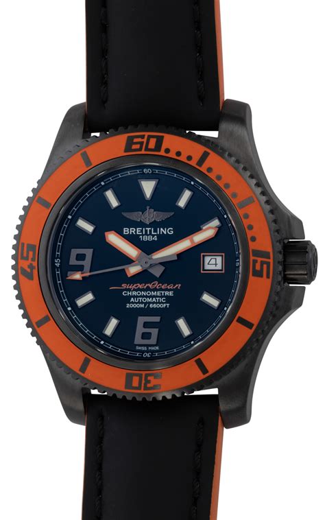 orange breitling superocean|breitling superocean vintage.